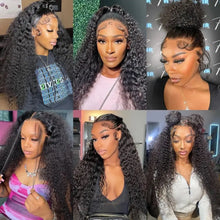 Load image into Gallery viewer, Crowned Roots Glueless Loose Deep Wave HD Lace Frontal 180%