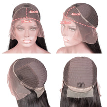 Load image into Gallery viewer, Crowned Roots Pre Plucked Royal Blue 180% 13x4 Body Wave Transparent Lace Human Hair
