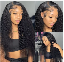 Load image into Gallery viewer, Crowned Roots Glueless Loose Deep Wave HD Lace Frontal 180%