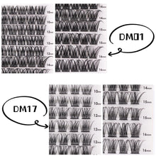 Load image into Gallery viewer, Lash Clusters DIY Lash Extension Kit 72 Individual Lashes with Applicator and Lash Bond & Seal