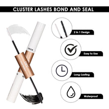 Load image into Gallery viewer, Lash Clusters DIY Lash Extension Kit 72 Individual Lashes with Applicator and Lash Bond & Seal