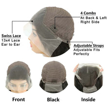 Load image into Gallery viewer, Crowned Roots13X4 Straight Human Hair Pre Plucked with Baby Hair Glueless 150%