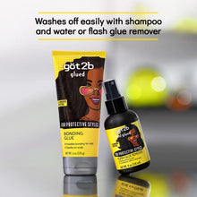 Load image into Gallery viewer, Got2b Glued Bonding Glue, for Protective Styles, Gentle on Scalp, Wig Glue 6 Oz