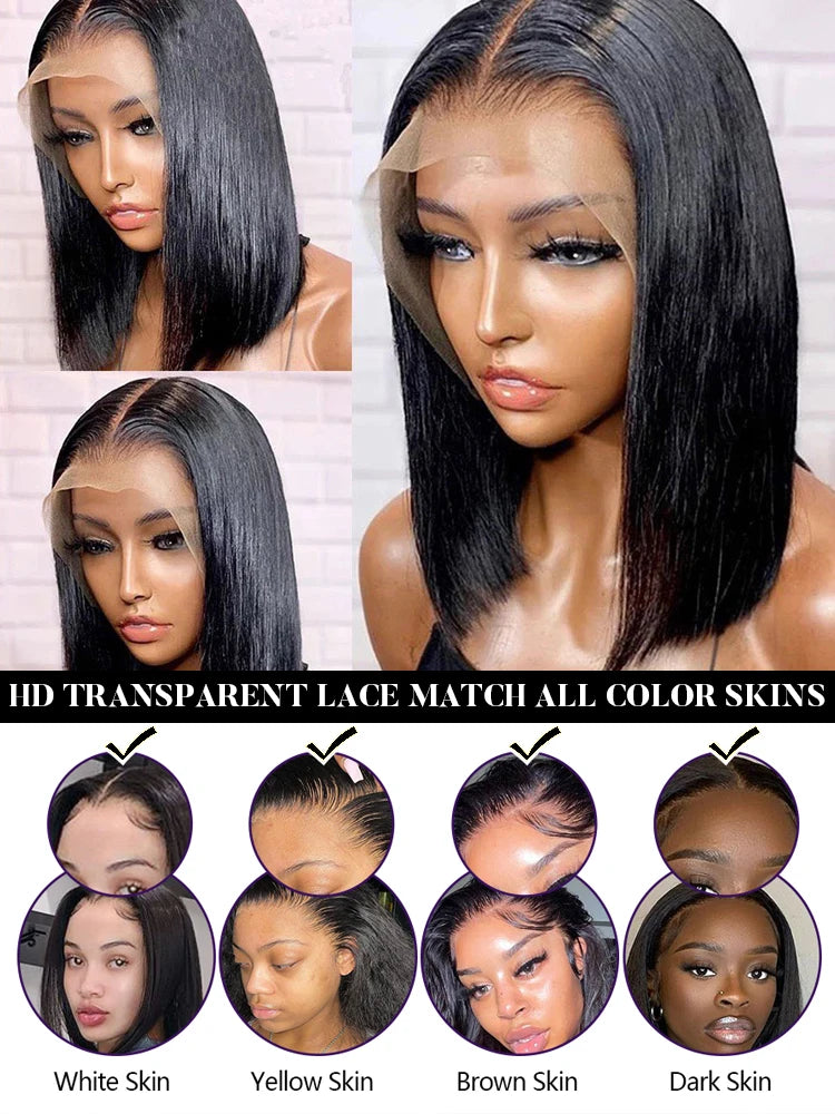 Straight Short Bob Wig