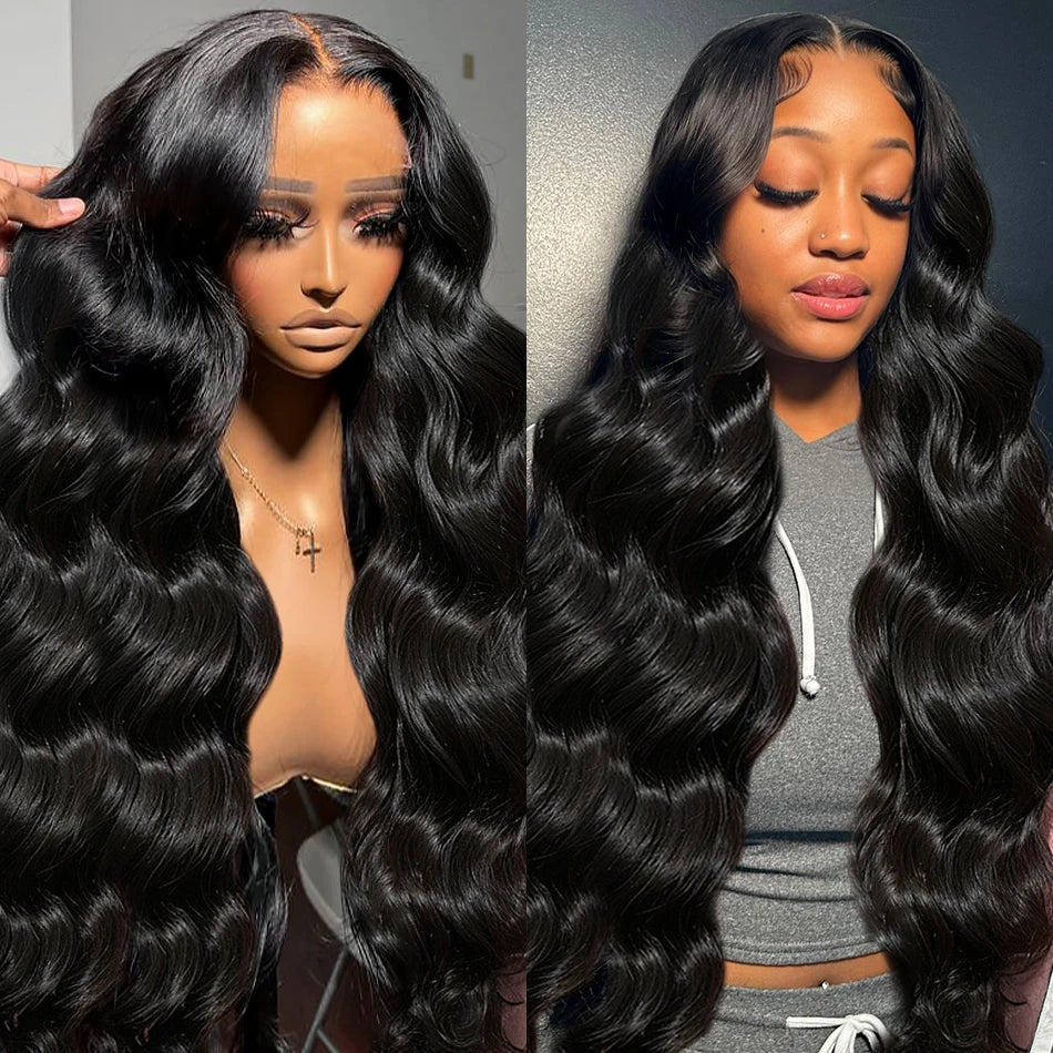 Crowned Roots Precut Body Wave Wear And Go HD Glueless Lace Wig