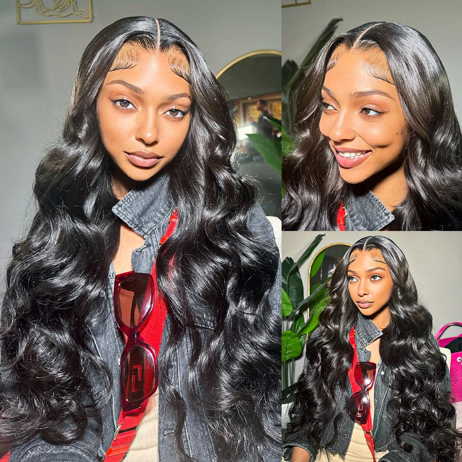 Crowned Roots 250% Body Wave Pre Plucked Transparent Lace