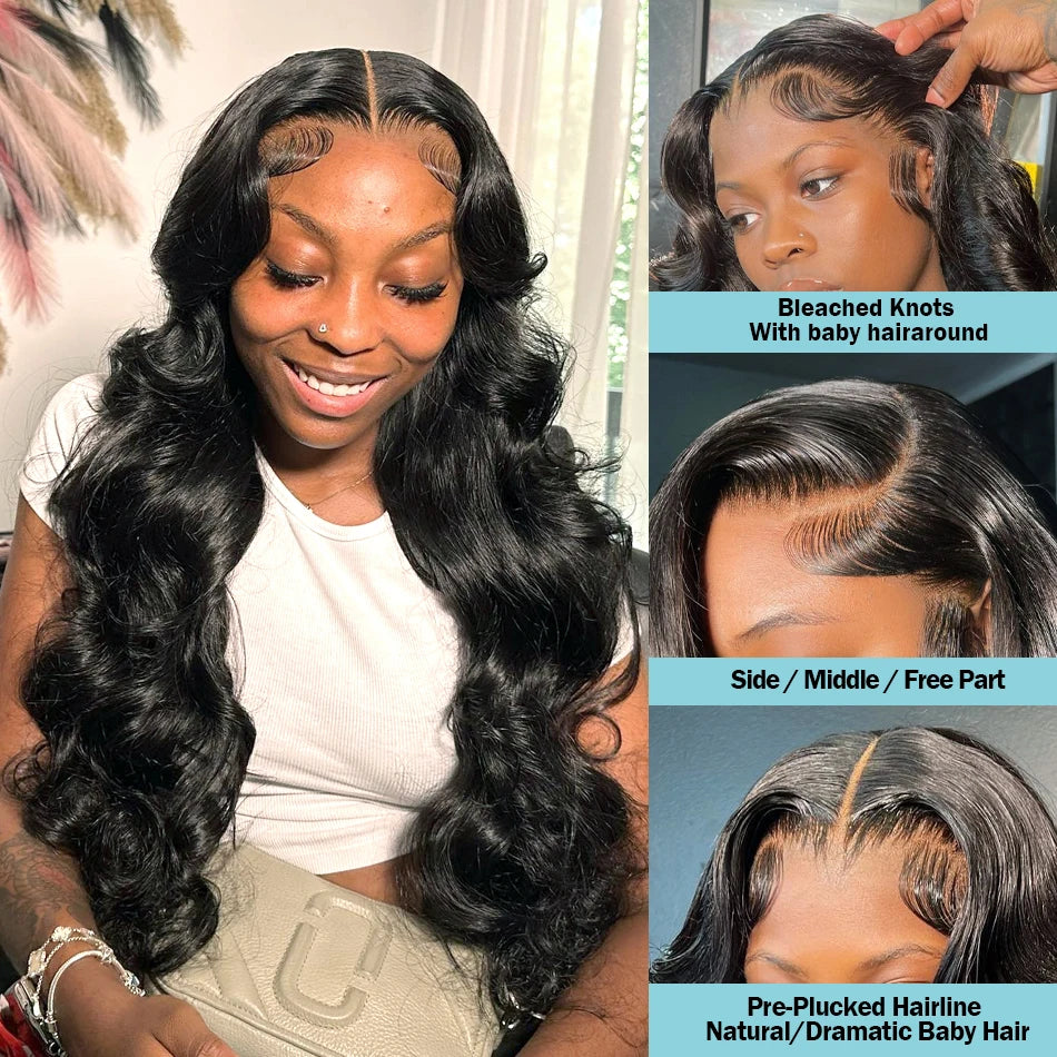 Body Wave Transparent Lace Wig