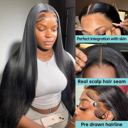 Bone Straight HD Lace Wig