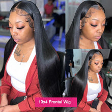 Load image into Gallery viewer, Crowned Roots 6x4 Glueless Pre plucked Human Hair Bone Straight

