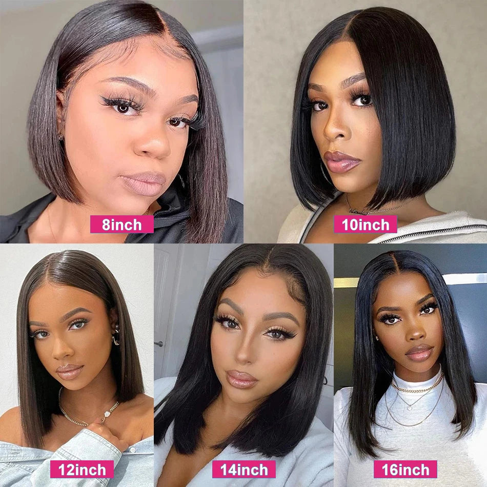 Straight Bob Lace Front Wig