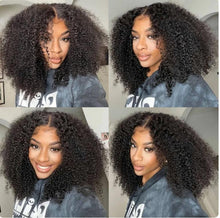 Load image into Gallery viewer, Crowned Roots Kinky Curly Wear &amp; Go Pre cut Glueless Lace Wig
