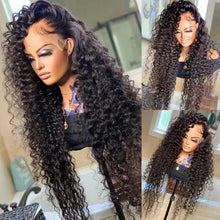 Load image into Gallery viewer, Crowned Roots Water Wave Lace Front Human Hair Wig
