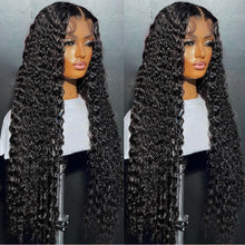 Load image into Gallery viewer, Crowned Roots Precut Deep Wave Glueless Wear And Go Human Hair Wig
