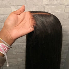 Load image into Gallery viewer, Crowned Roots Glueless Wear And Go Prelucked Human Straight Hair
