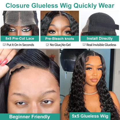 Curly Deep Wave Wig