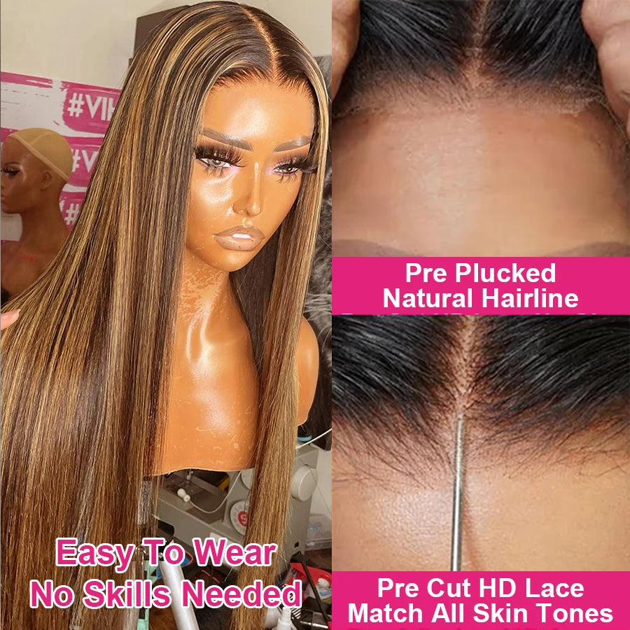 Highlight Straight Wig