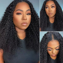 Load image into Gallery viewer, Crowned Roots V Part Wig Kinky Curly No Leave Out Thin Part Beginner Friendly Afro Kinky
