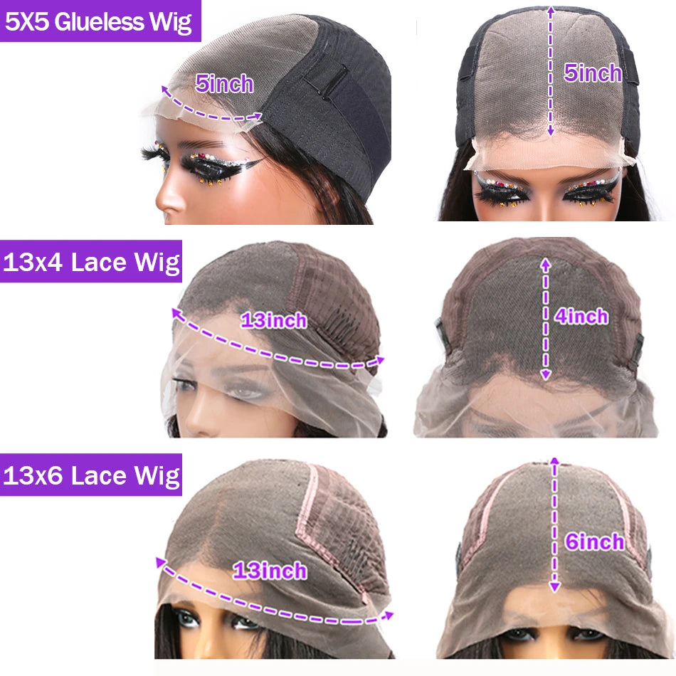 Bone Straight HD Lace Wig