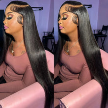 Load image into Gallery viewer, Crowned Roots 250% Density Bone Straight HD Lace Front Wig Glueless Human Hair
