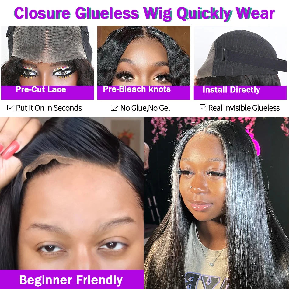 Bone Straight HD Lace Wig
