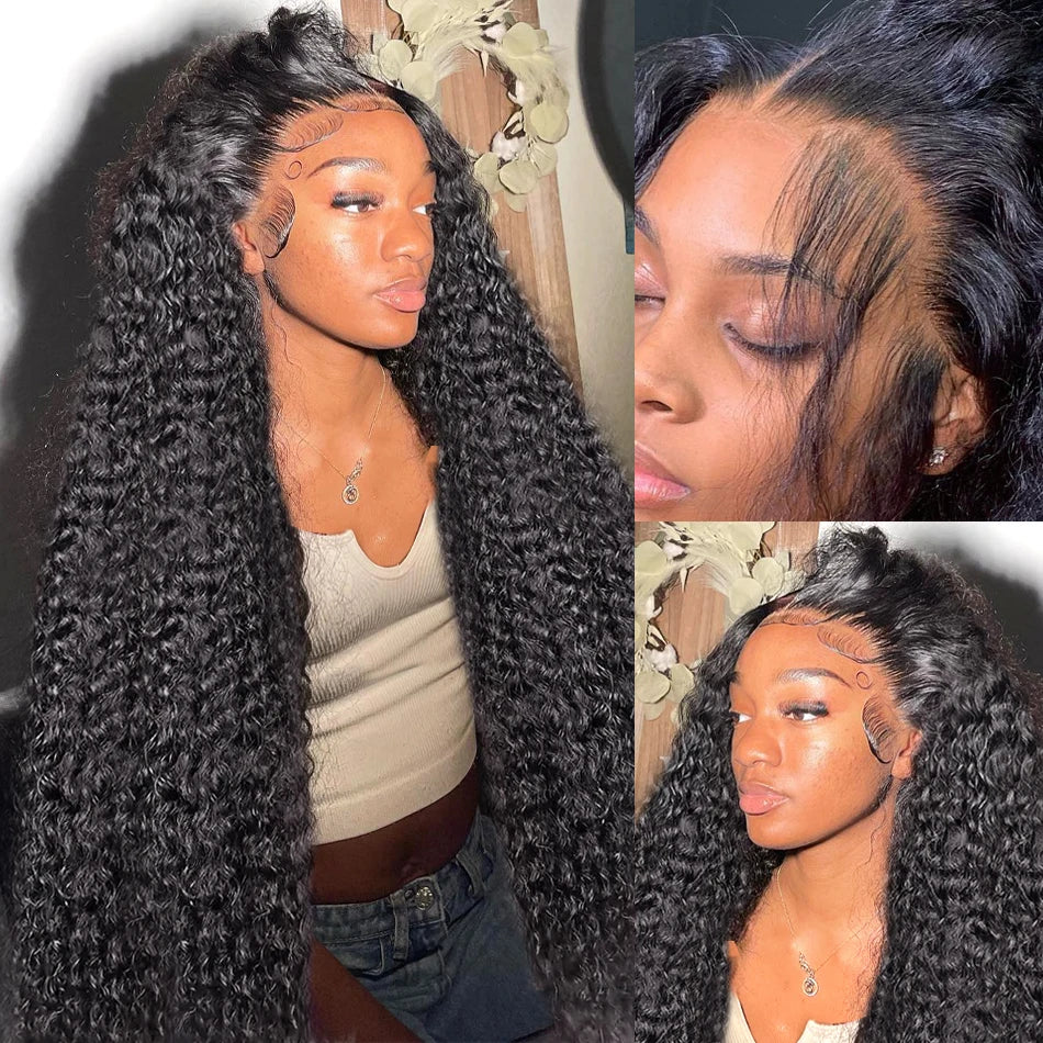 Crowned Roots 5X5 Preplucked Glueless Ready To Go Curly Wig