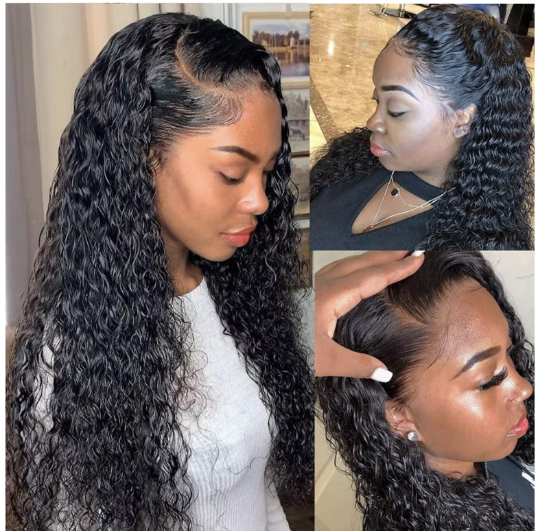 Crowned Roots Glueless Loose Deep Wave HD Lace Frontal 180%