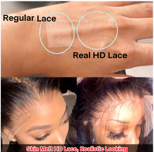 Load image into Gallery viewer, Crowned Roots Glueless Loose Deep Wave HD Lace Frontal 180%
