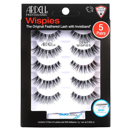 False Eyelashes Demi Wispies Black, 1 Pack 