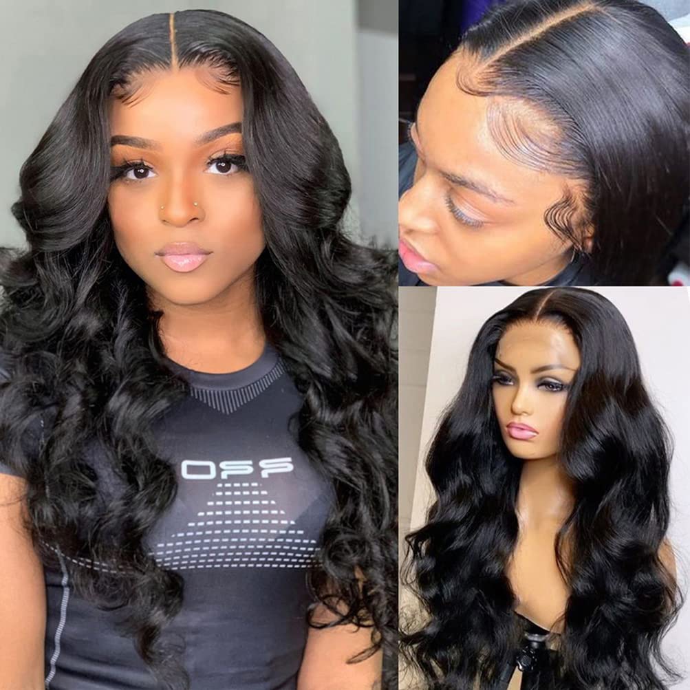 Crowned Roots Body Wave 13x4 Lace Pre Plucked 180% Density