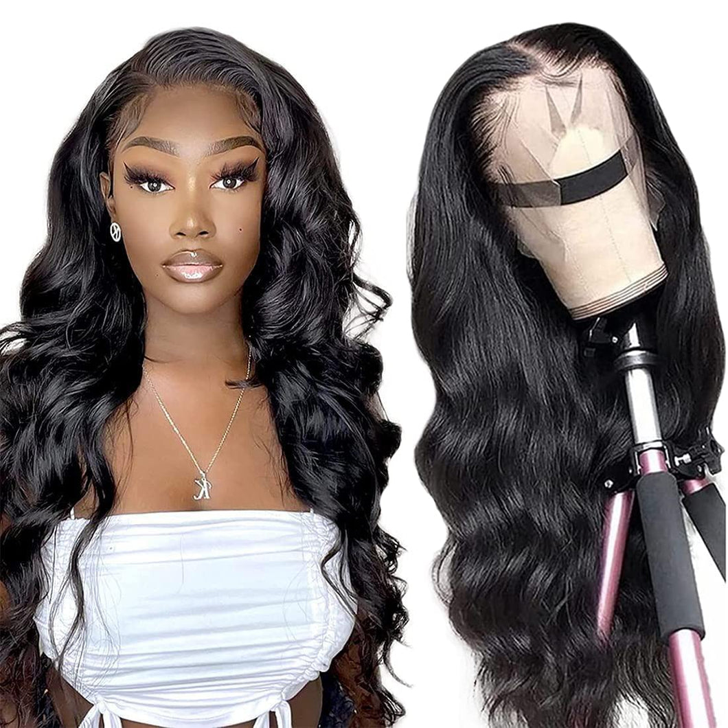 Crowned Roots Body Wave 13x4 Lace Pre Plucked 180% Density