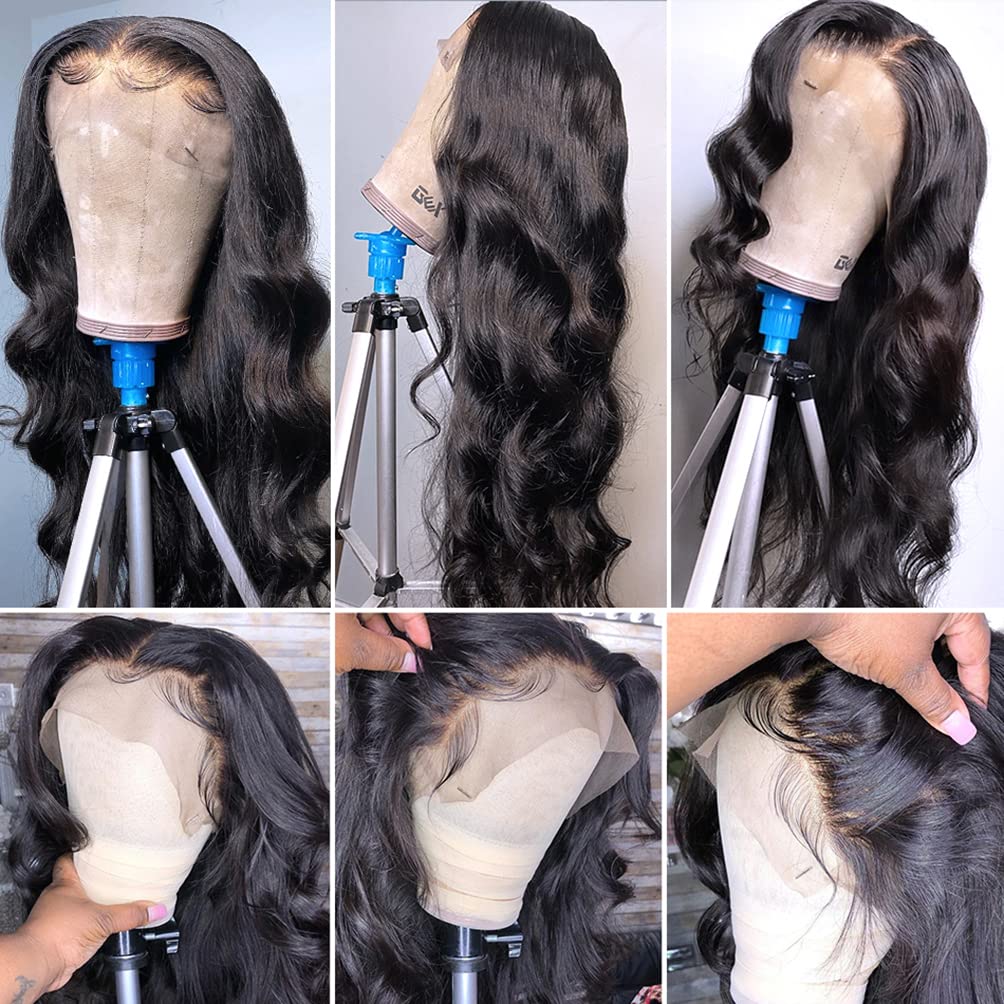 Crowned Roots Body Wave 13x4 Lace Pre Plucked 180% Density