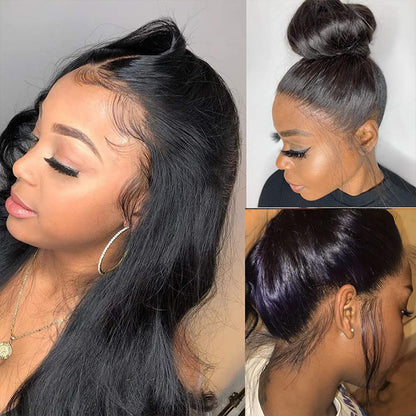 Crowned Roots Body Wave 13x4 Lace Pre Plucked 180% Density