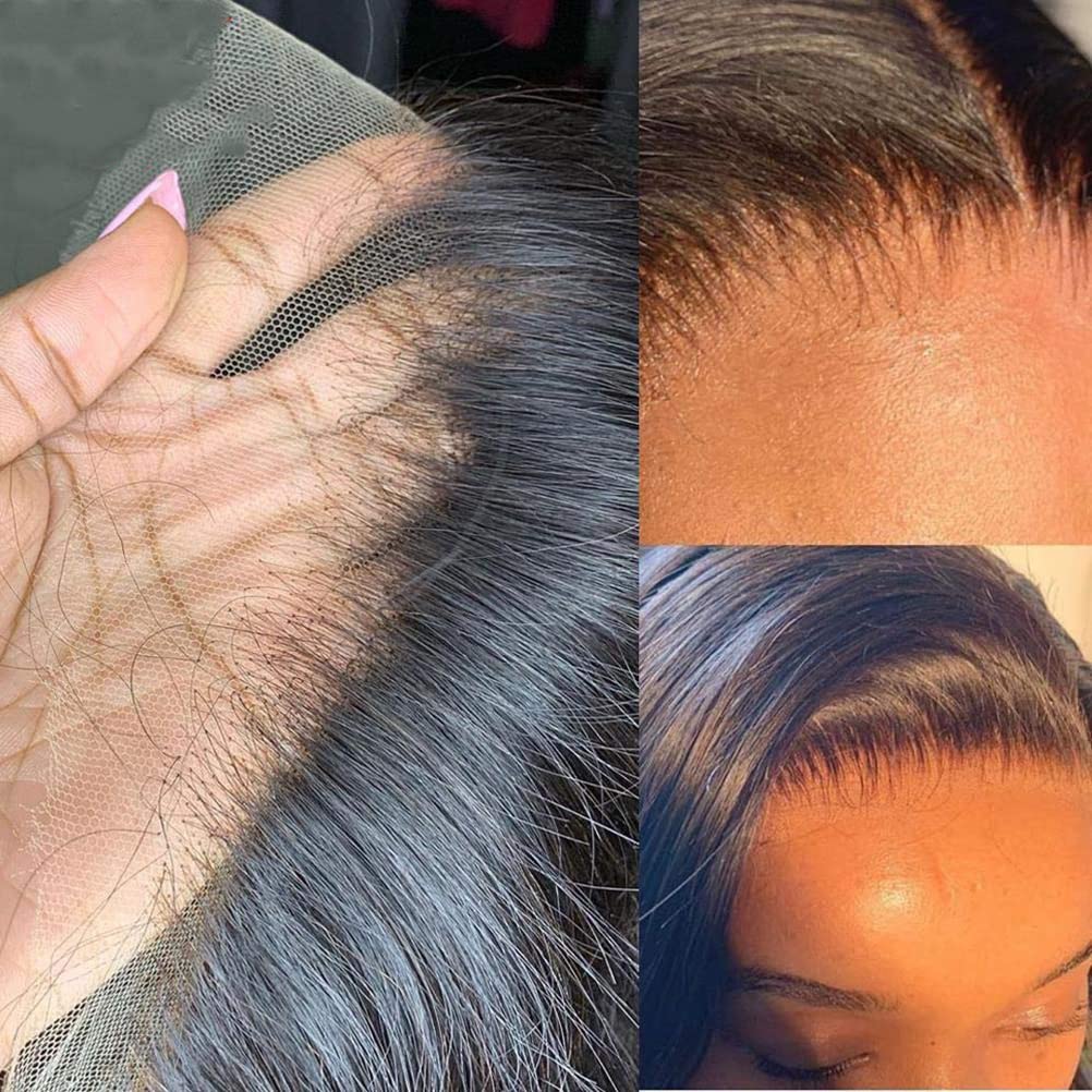 Crowned Roots Body Wave 13x4 Lace Pre Plucked 180% Density