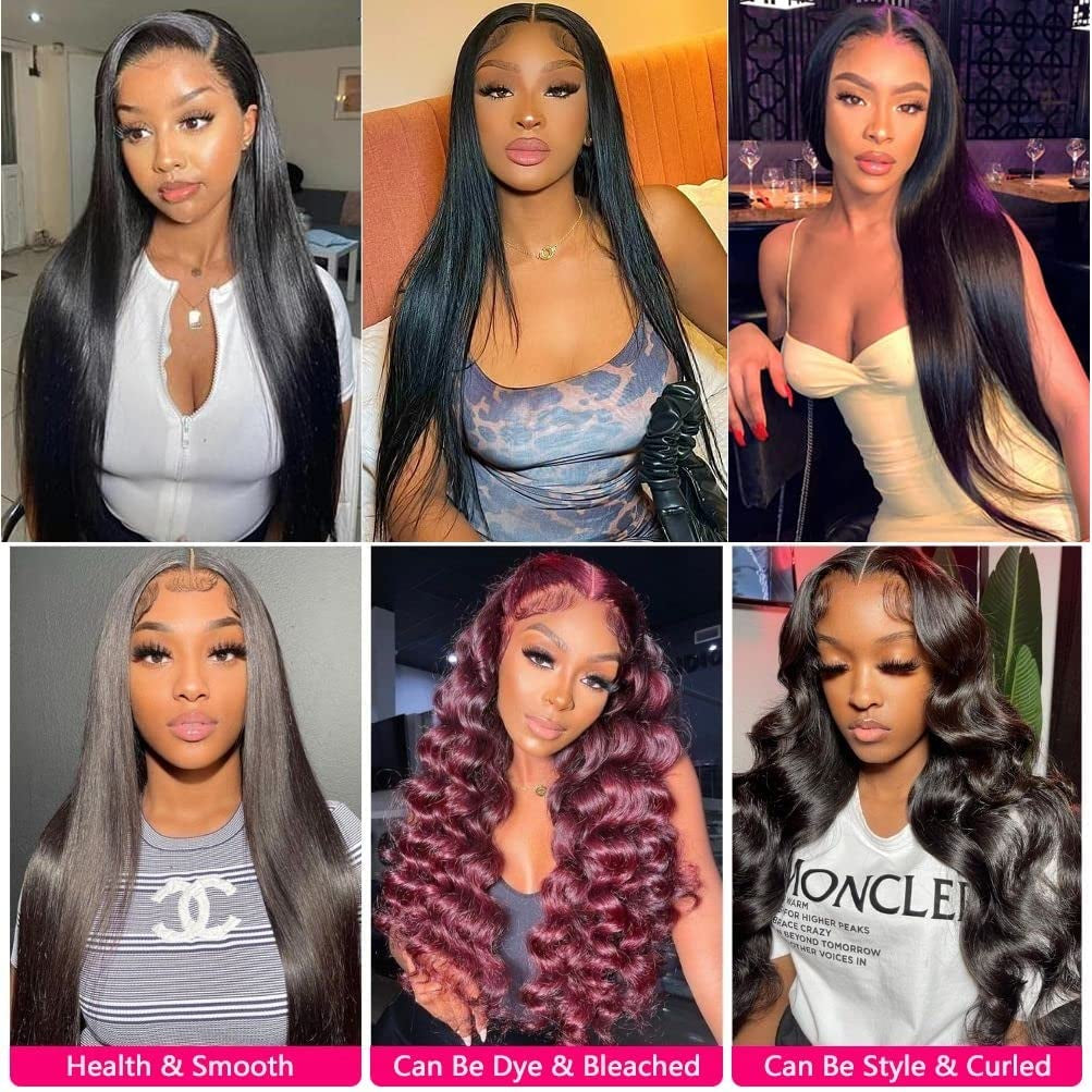 Crowned Roots 10A Brazilian Straight 3 Bundles 100% Unprocessed Virgin Hair 