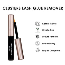 Load image into Gallery viewer, Lash Clusters DIY Lash Extension Kit 72 Individual Lashes with Applicator and Lash Bond &amp; Seal
