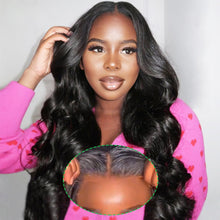 Load image into Gallery viewer, Crowned Roots 13x4 HD Wear and Go Glueless Wig Human Hair Body Wave 180%
