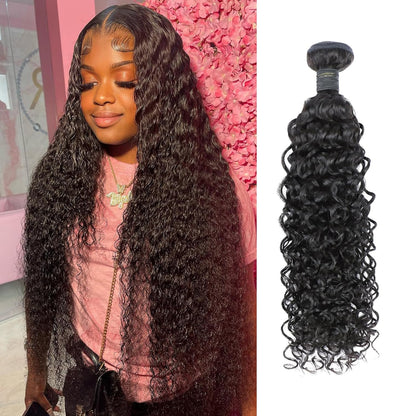 Crowned Roots 12A Curly Wet and Wavy 3 Human Hair Bundles